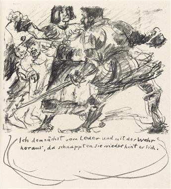 LOVIS CORINTH Two portfolios.